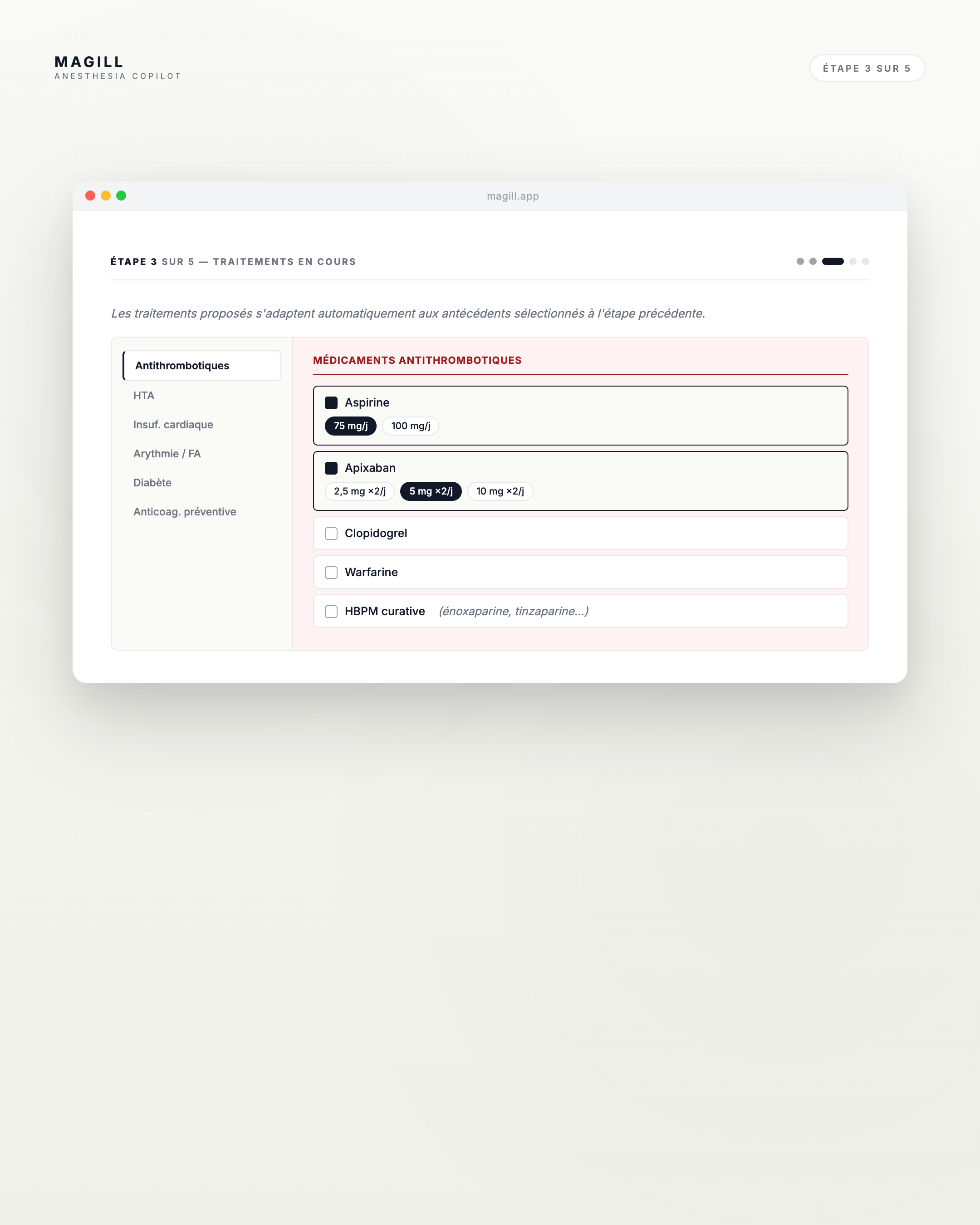Traitements conditionnels