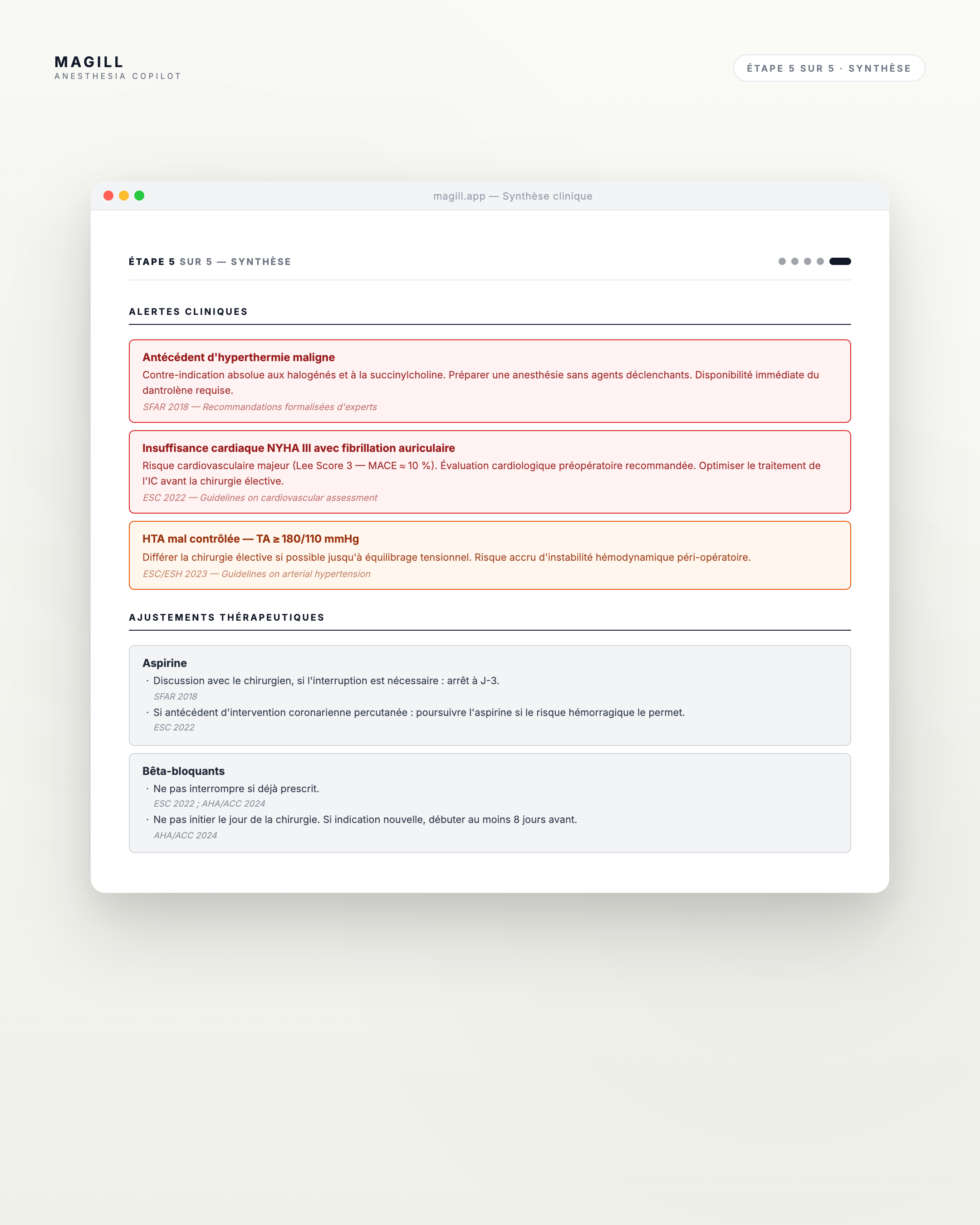 Red flags et alertes thérapeutiques